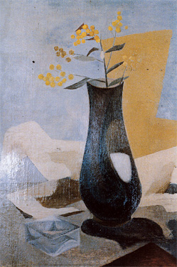 Le mimose (1935) Oil on wood cm 65 x 46